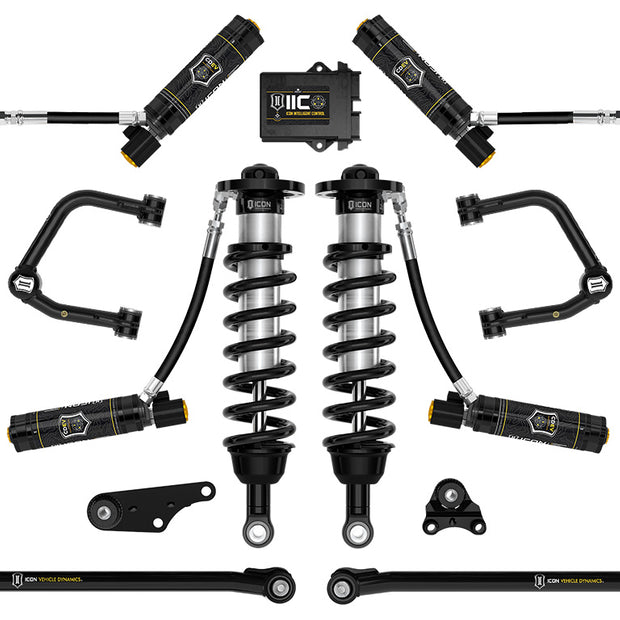 ICON 2024-2025 Toyota Tacoma 1.25-3" Lift Stage 10 Suspension System Tubular