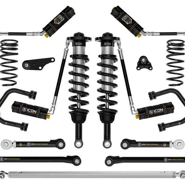 ICON 2024-2025 Toyota Tacoma 1.25-3" Lift Stage 11 Suspension System Tubular Overland Rear Springs
