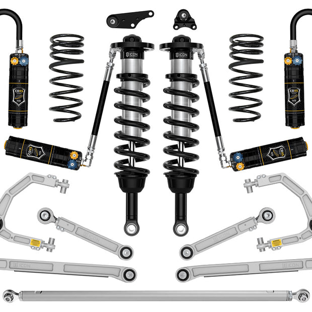 ICON 2024-2025 Toyota Tacoma 1.25-3" Lift Stage 12 Suspension System Billet Overland Rear Springs
