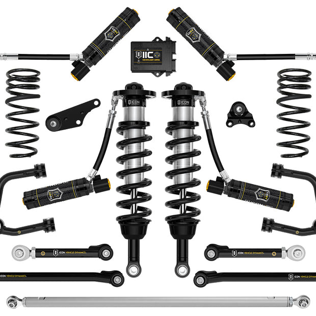 ICON 2024-2025 Toyota Tacoma 1.25-3" Lift Stage 13 Suspension System Tubular Overland Rear Springs