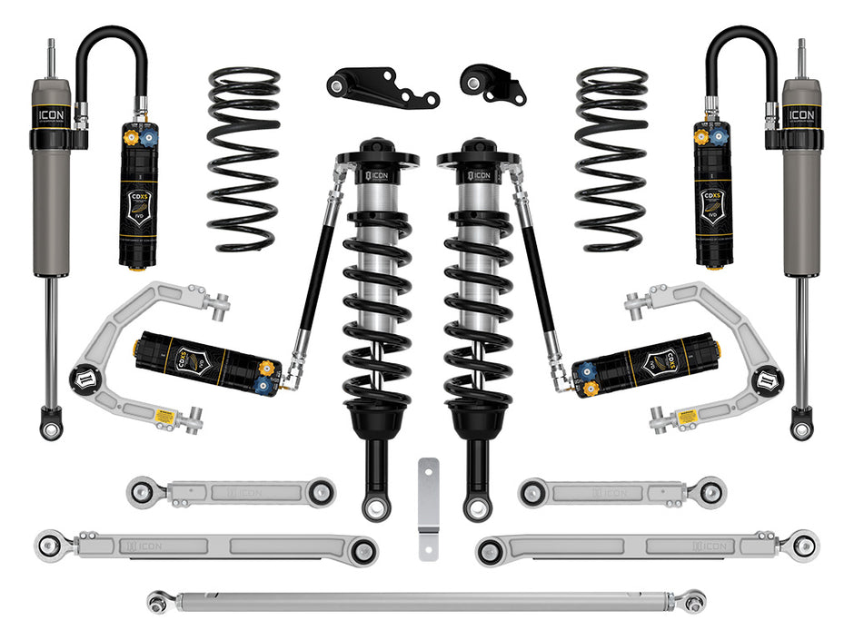 ICON 2024-2025 Lexus GX550 1.25-3" Lift Stage 9 Suspension System CDXS Billet