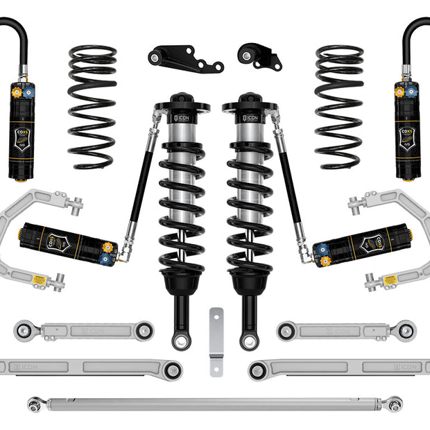 ICON 2024-2025 Lexus GX550 1.25-3" Lift Stage 9 Suspension System CDXS Billet