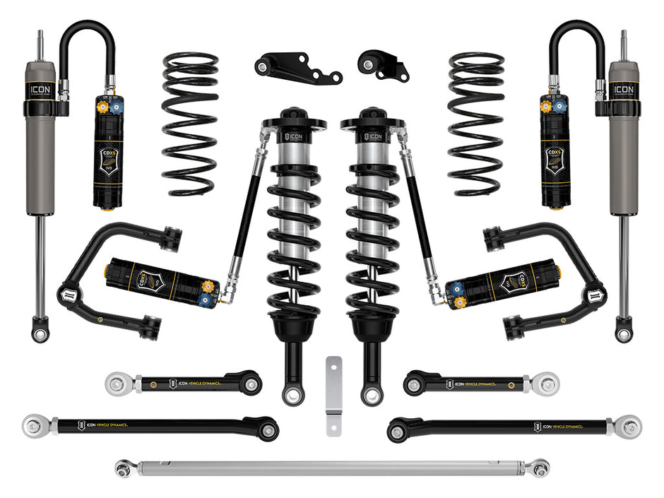 ICON 2024-2025 Lexus GX550 1.25-3" Lift Stage 9 Suspension System CDXS Tubular