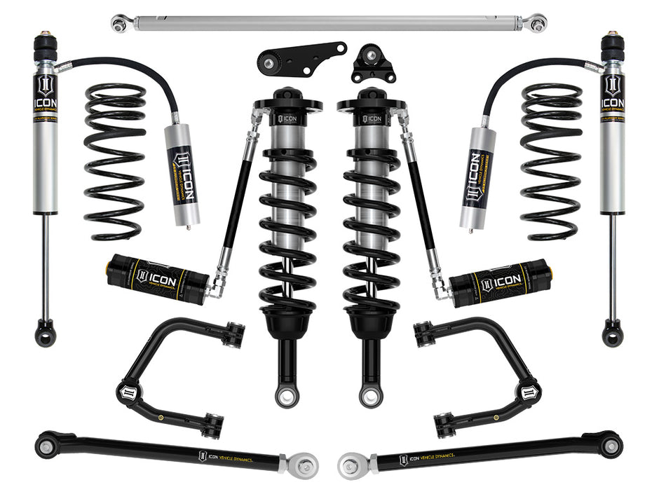 ICON 2024-2025 Toyota Land Cruiser 250 Series 1.25-3" Lift Stage 4 Suspension System Tubular