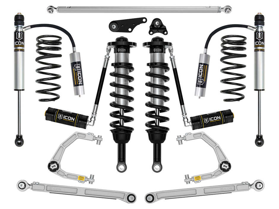 ICON 2024-2025 Toyota Land Cruiser 250 Series 1.25-3" Lift Stage 4 Suspension System Billet