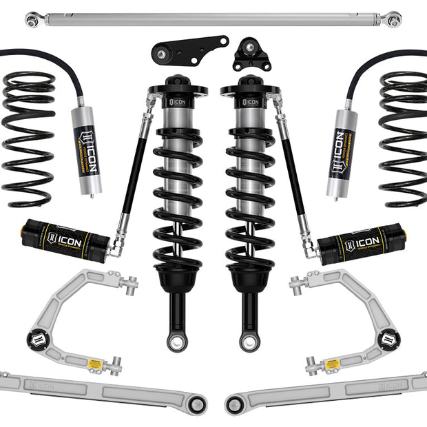ICON 2024-2025 Toyota Land Cruiser 250 Series 1.25-3" Lift Stage 4 Suspension System Billet