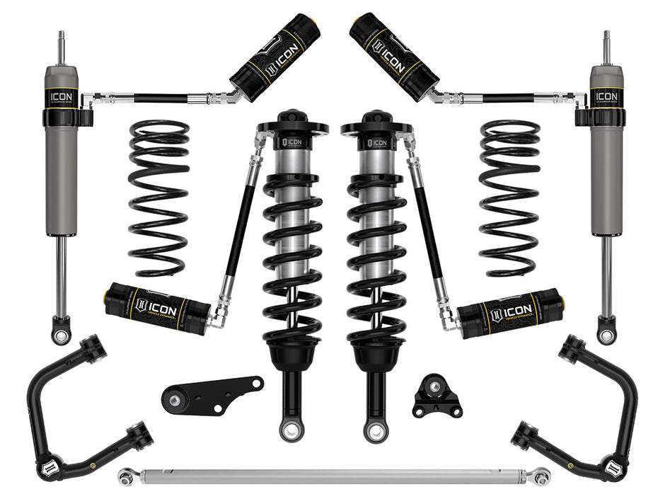 ICON 2024-2025 Toyota Land Cruiser 250 Series 1.25-3" Lift Stage 6 Suspension System Tubular