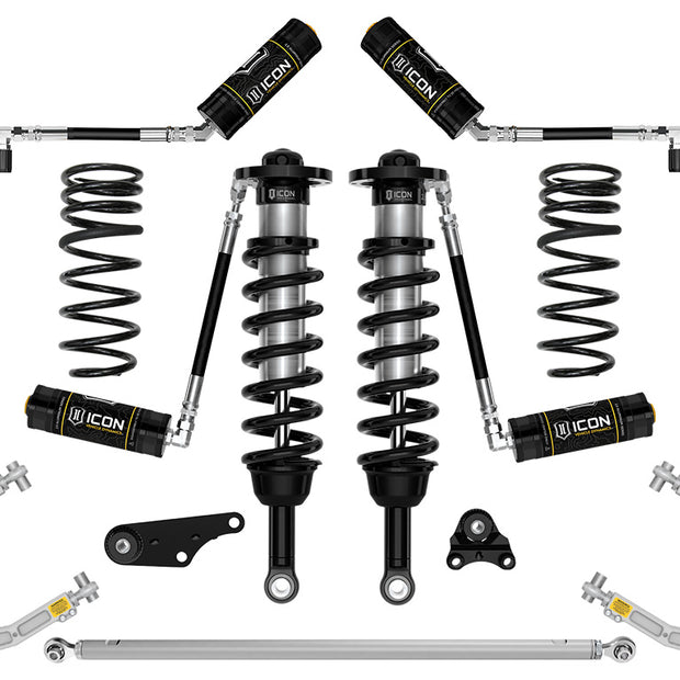 ICON 2024-2025 Toyota Land Cruiser 250 Series 1.25-3" Lift Stage 6 Suspension System Billet