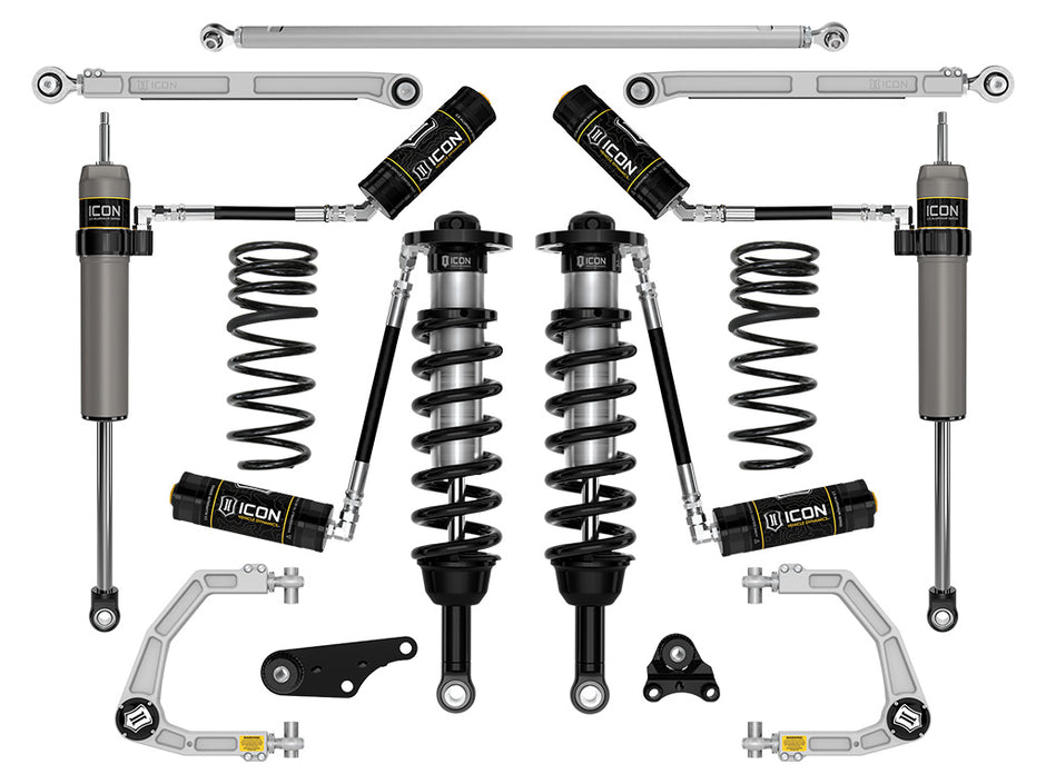 ICON 2024-2025 Toyota Land Cruiser 250 Series 1.25-3" Lift Stage 7 Suspension System Billet