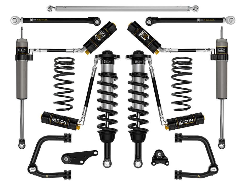 ICON 2024-2025 Toyota Land Cruiser 250 Series 1.25-3" Lift Stage 8 Suspension System CDCV Tubular