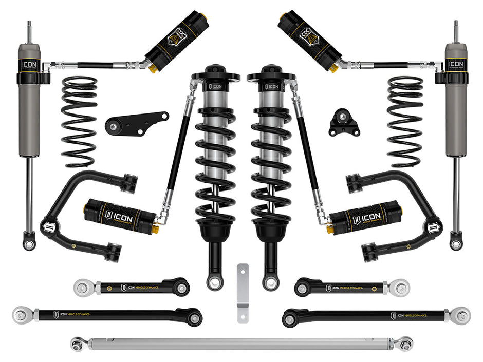 ICON 2024-2025 Toyota Land Cruiser 250 Series 1.25-3" Lift Stage 9 Suspension System CDCV Tubular
