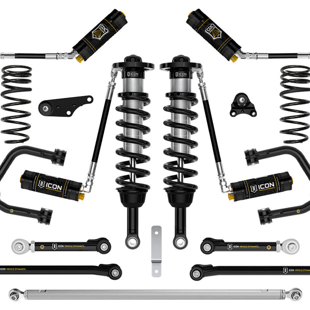 ICON 2024-2025 Toyota Land Cruiser 250 Series 1.25-3" Lift Stage 9 Suspension System CDCV Tubular