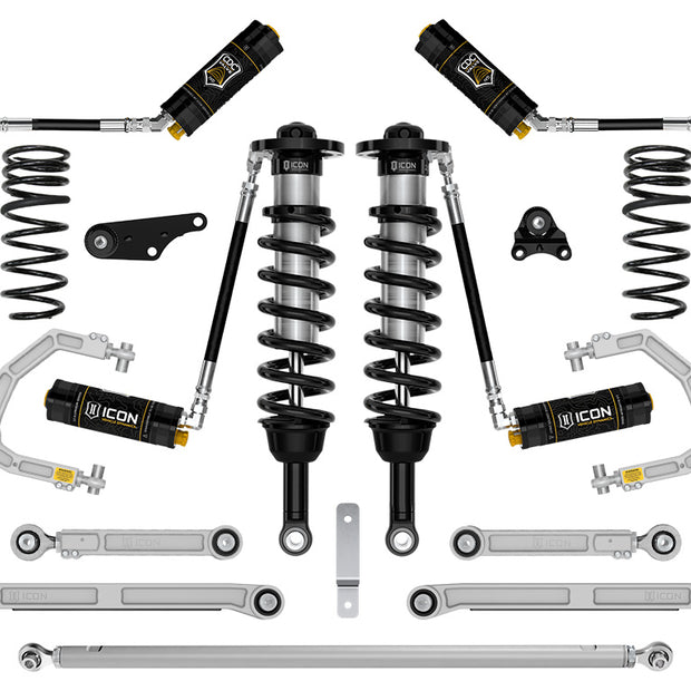 ICON 2024-2025 Toyota Land Cruiser 250 Series 1.25-3" Lift Stage 9 Suspension System CDCV Billet