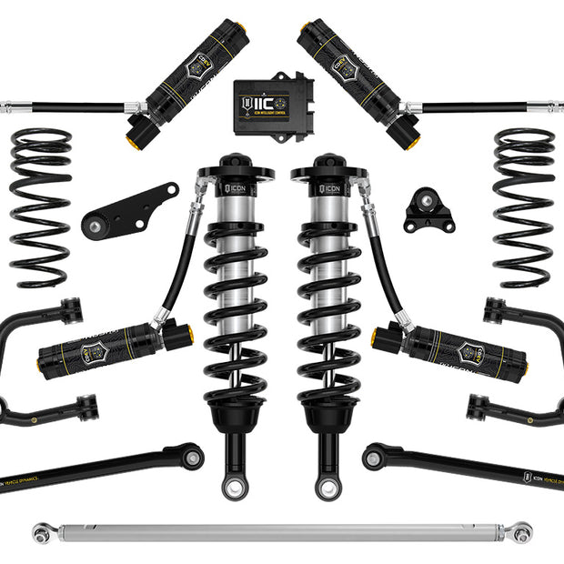 ICON 2024-2025 Toyota Land Cruiser 250 Series 1.25-3" Lift Stage 11 Suspension System Tubular