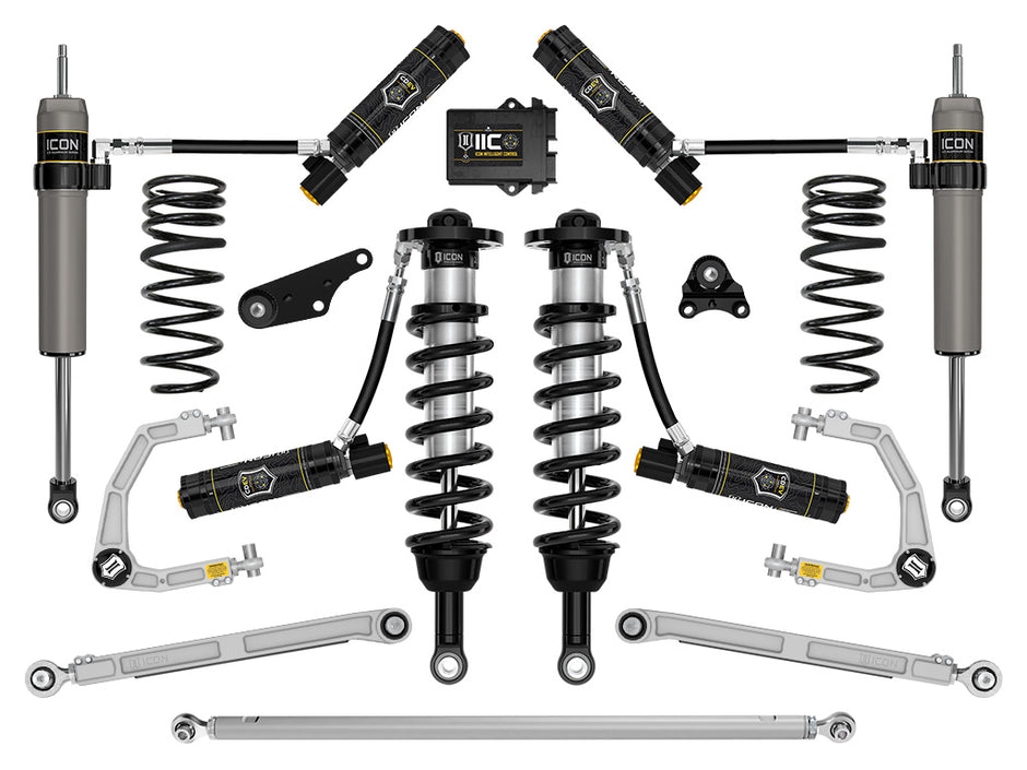 ICON 2024-2025 Toyota Land Cruiser 250 Series 1.25-3" Lift Stage 11 Suspension System Billet