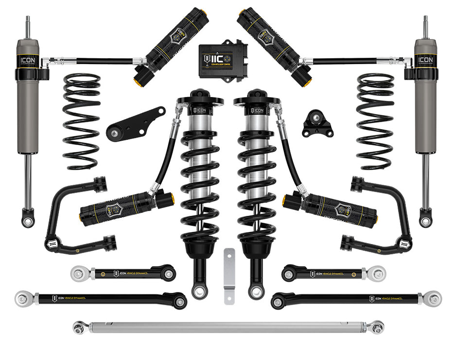 ICON 2024-2025 Toyota Land Cruiser 250 Series 1.25-3" Lift Stage 12 Suspension System Tubular