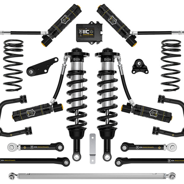 ICON 2024-2025 Toyota Land Cruiser 250 Series 1.25-3" Lift Stage 12 Suspension System Tubular