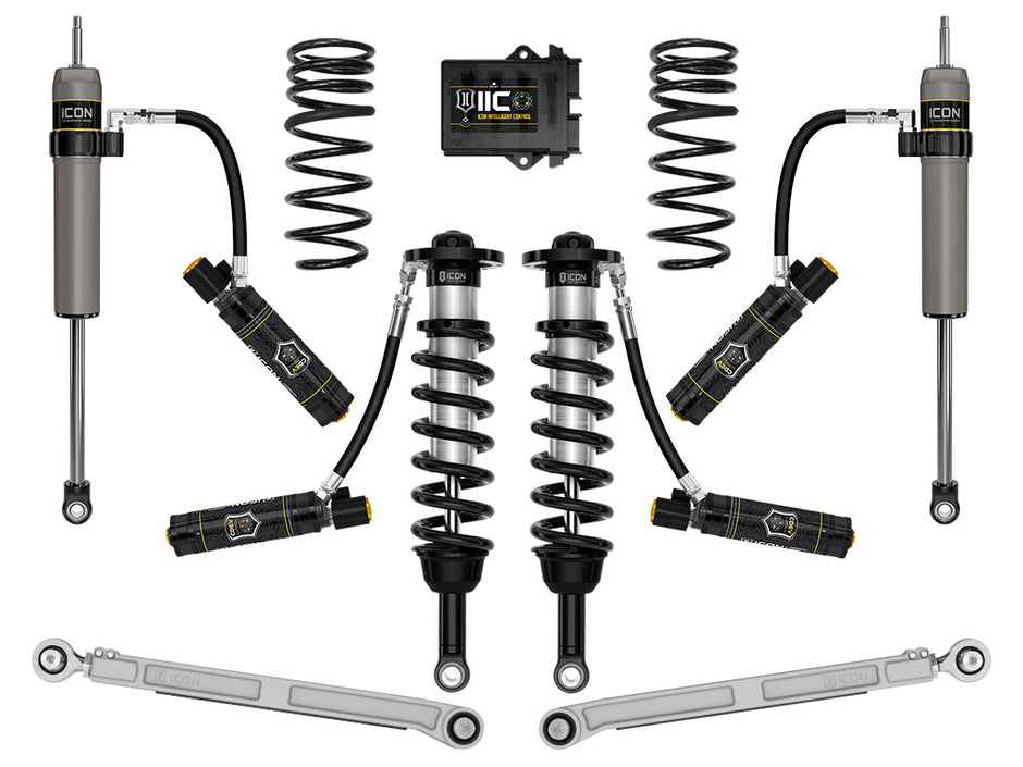 ICON 2023-2025 Toyota Sequoia TRD Pro 1-2.5" Lift Stage 9 2.5 Suspension System Billet