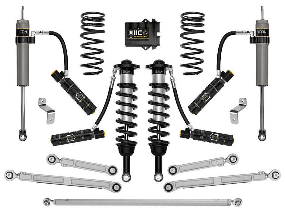 ICON 2023-2025 Toyota Sequoia TRD Pro 1-2.5" Lift Stage 10 2.5 Suspension System Billet