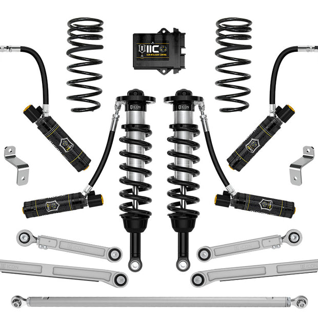 ICON 2023-2025 Toyota Sequoia TRD Pro 1-2.5" Lift Stage 10 2.5 Suspension System Billet