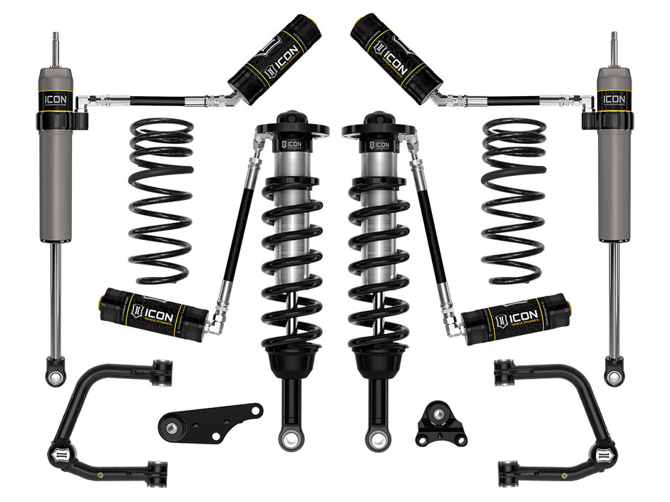 ICON 2025 Toyota 4Runner 4WD 1.25-3" Lift Stage 5 Suspension System Tubular