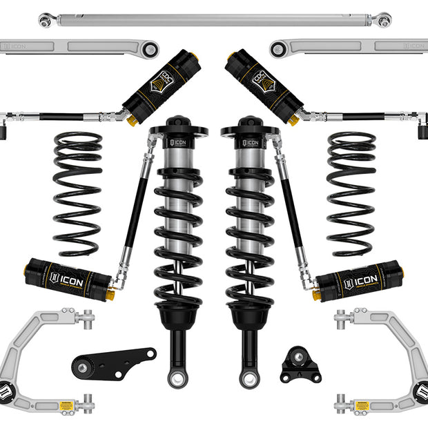 ICON 2025 Toyota 4Runner 4WD 1.25-3" Lift Stage 8 Suspension System Billet