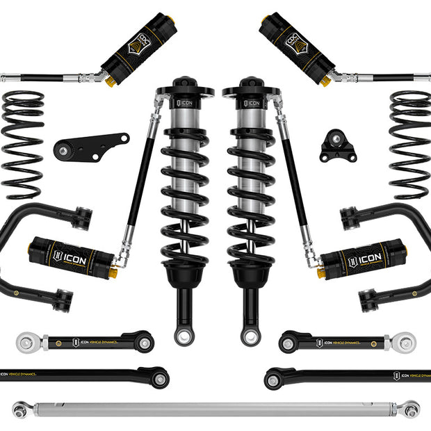 ICON 2025 Toyota 4Runner 4WD 1.25-3" Lift Stage 10 Suspension System Tubular