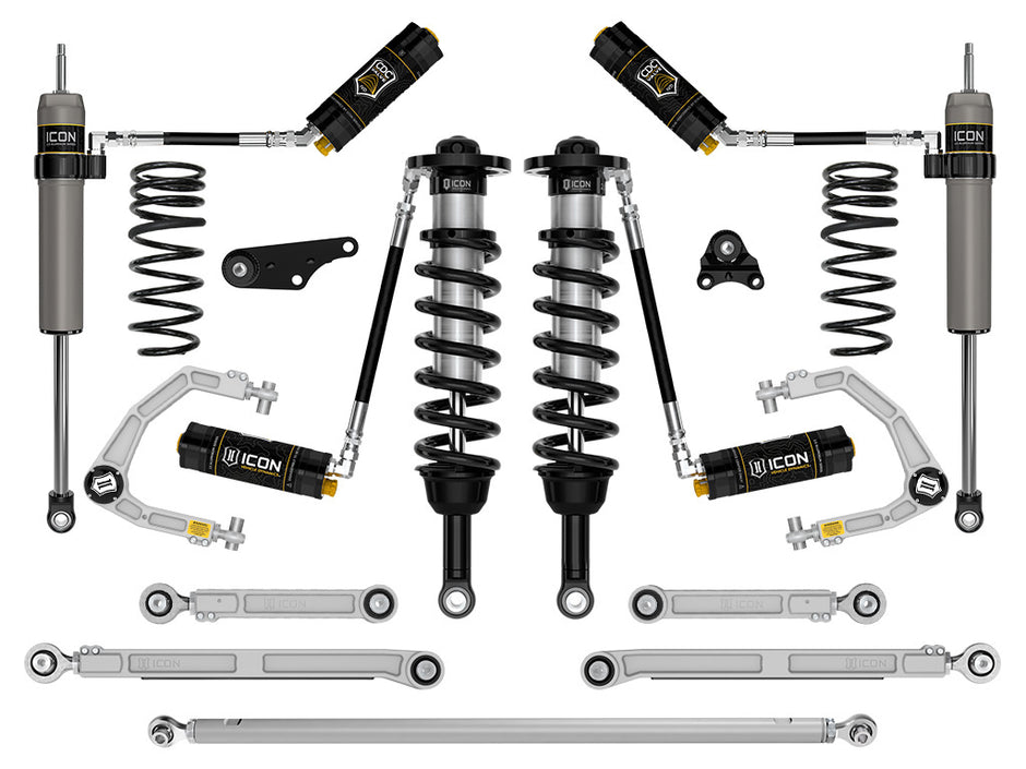 ICON 2025 Toyota 4Runner 4WD 1.25-3" Lift Stage 10 Suspension System Billet