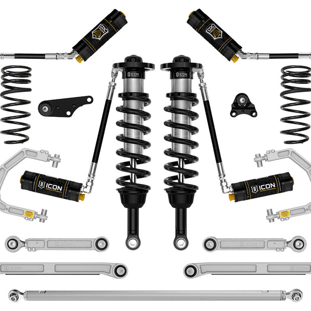 ICON 2025 Toyota 4Runner 4WD 1.25-3" Lift Stage 10 Suspension System Billet