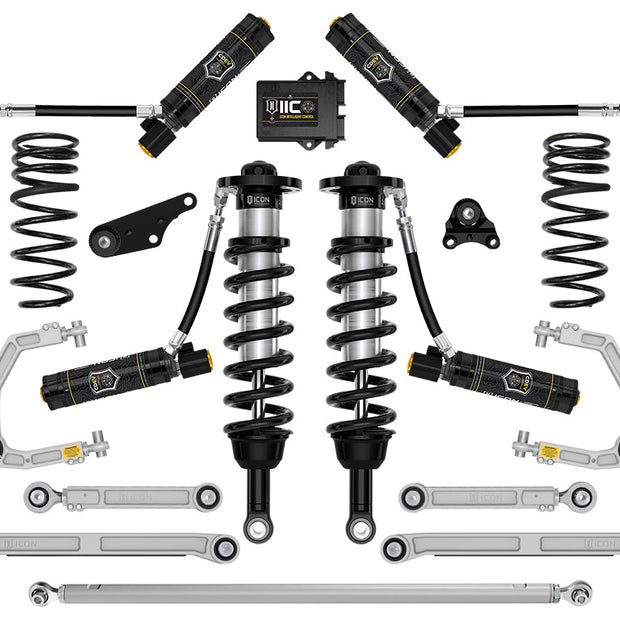 ICON 2025 Toyota 4Runner 4WD 1.25-3" Lift Stage 14 Suspension System Billet