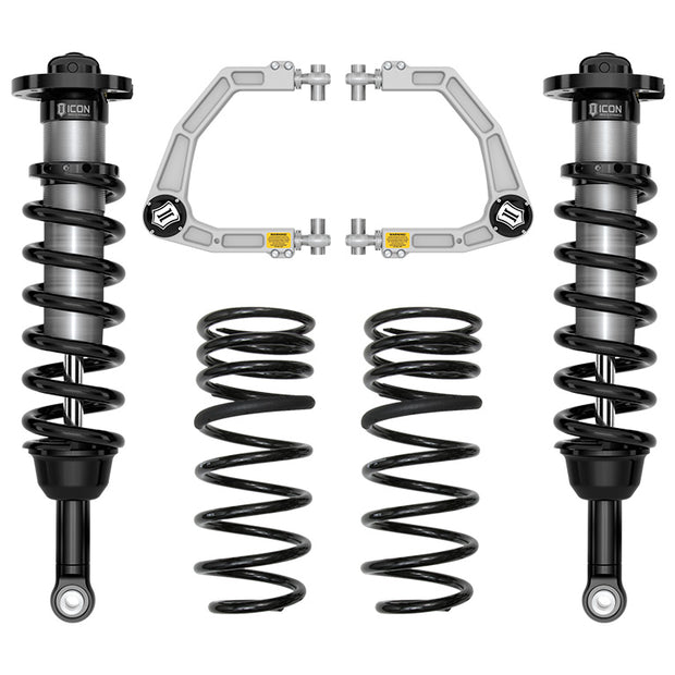 ICON 2025-2026 Toyota 4Runner 2WD 1.25-3" Lift Stage 2 Suspension System Billet