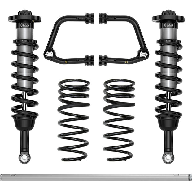 ICON 2025-2026 Toyota 4Runner 2WD 1.25-3" Lift Stage 3 Suspension System Tubular