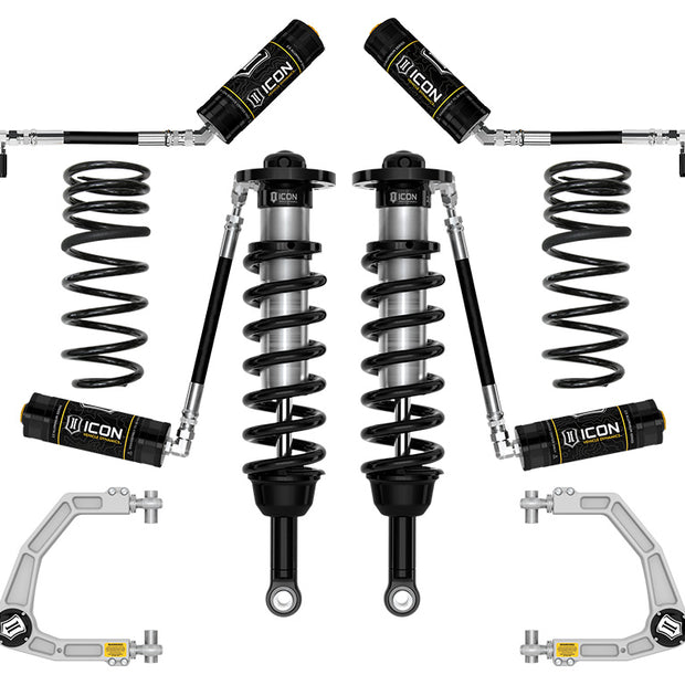 ICON 2025-2026 Toyota 4Runner 2WD 1.25-3" Lift Stage 5 Suspension System Tubular