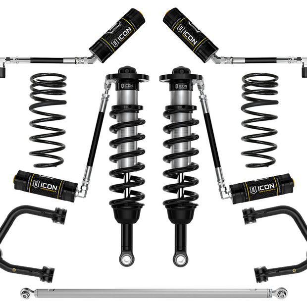 ICON 2025-2026 Toyota 4Runner 2WD 1.25-3" Lift Stage 6 Suspension System Tubular