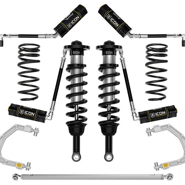ICON 2025-2026 Toyota 4Runner 2WD 1.25-3" Lift Stage 6 Suspension System Billet