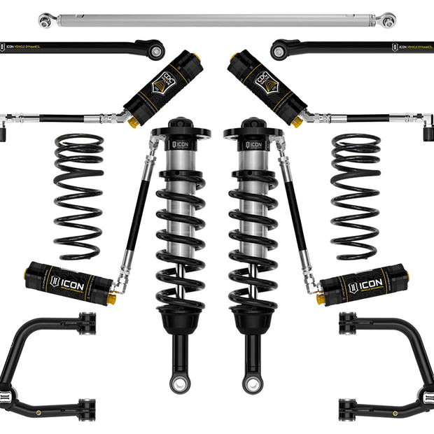 ICON 2025-2026 Toyota 4Runner 2WD 1.25-3" Lift Stage 8 Suspension System Tubular