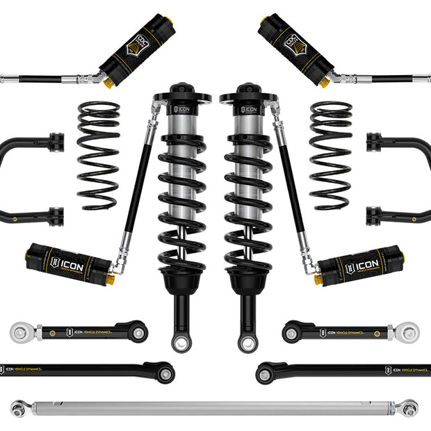 ICON 2025-2026 Toyota 4Runner 2WD 1.25-3" Lift Stage 10 Suspension System Tubular