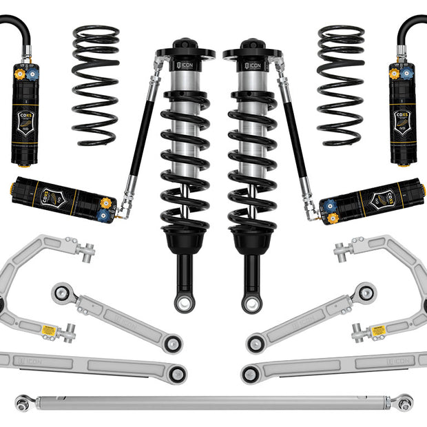 ICON 2025-2026 Toyota 4Runner 2WD 1.25-3" Lift Stage 11 Suspension System Billet