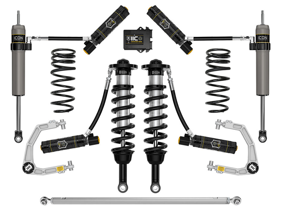 ICON 2025-2026 Toyota 4Runner 2WD 1.25-3" Lift Stage 12 Suspension System Billet
