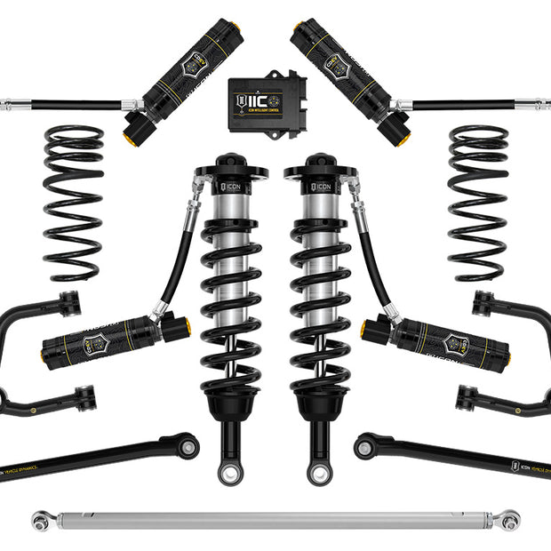 ICON 2025-2026 Toyota 4Runner 2WD 1.25-3" Lift Stage 13 Suspension System Tubular