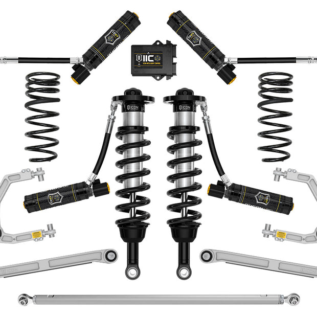 ICON 2025-2026 Toyota 4Runner 2WD 1.25-3" Lift Stage 13 Suspension System Billet