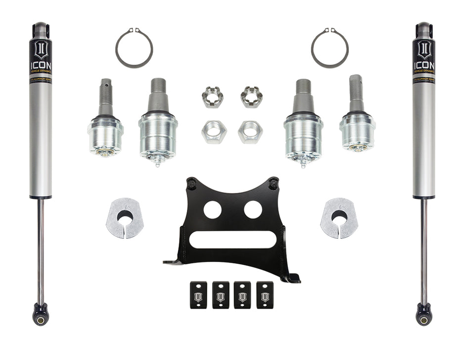 ICON 2005-2022 Ford F-250/F-350 Super Duty 4WD Ultimate Front End Kit Stage 2