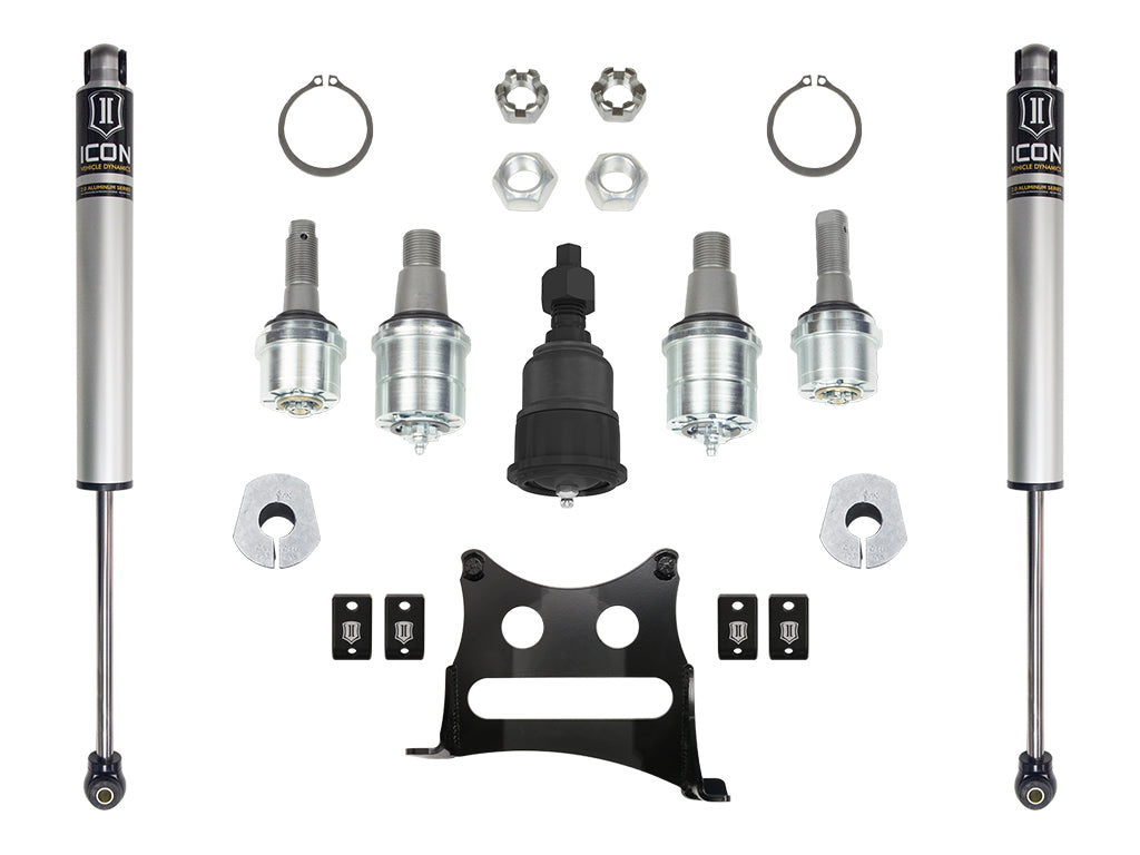 ICON 2005-2022 Ford F-250/F-350 Super Duty 4WD Ultimate Front End Kit Stage 3