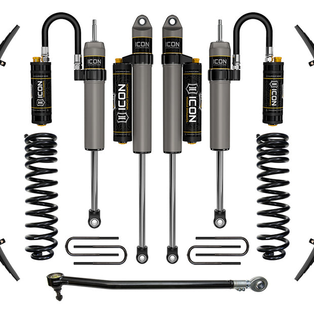 ICON 2017-2019 Ford F-250/F-350 4WD Diesel 2.5" Lift Stage 4 Suspension System W/ Expansion Packs