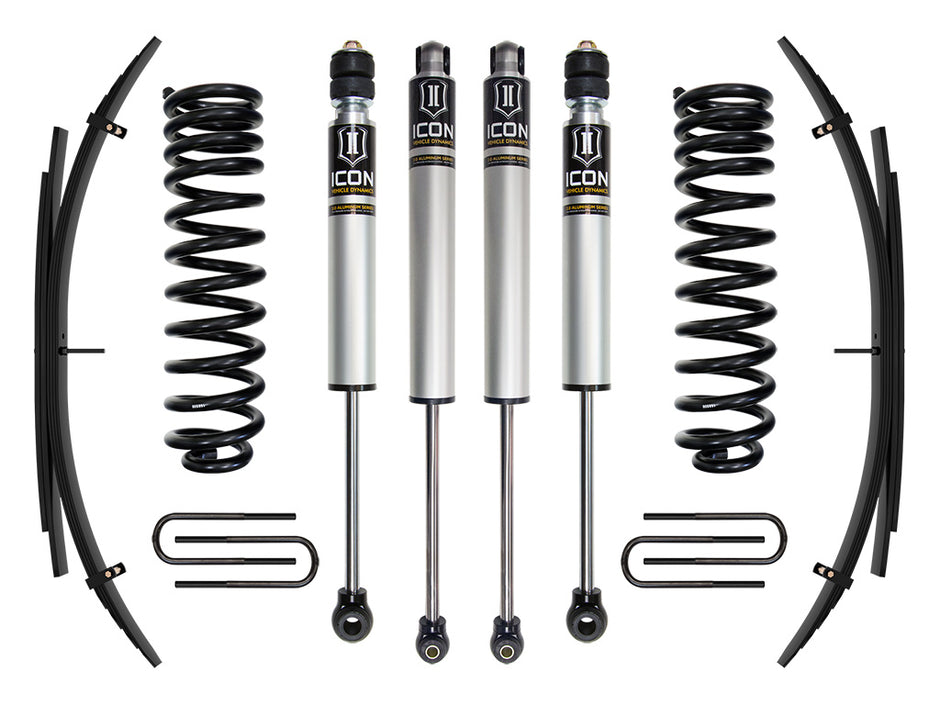 ICON 2020-2022 Ford F-250/F-350 Super Duty 4WD 2.5" Lift Stage 1 Suspension System W/ Expansion Packs