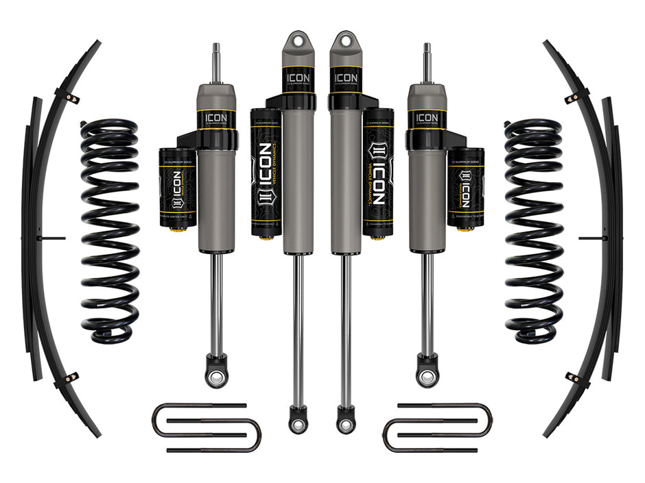 ICON 2020-2023 Ford F-250/F-350 Super Duty 4WD Diesel 2.5" Lift Stage 2 Suspension System W/ Expansion Packs