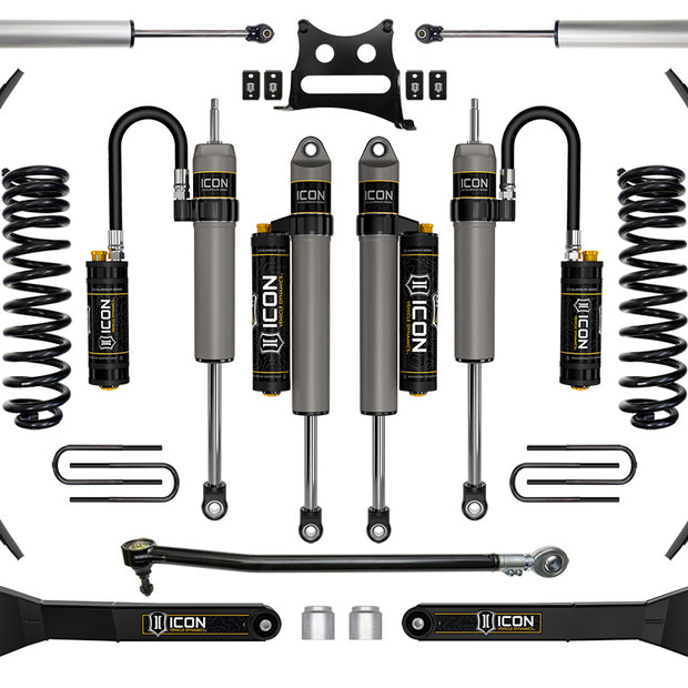 ICON 20-22 Ford F250/F350 4WD 2.5" Lift Stage 6 Suspension Sys W/ Leaf Spring