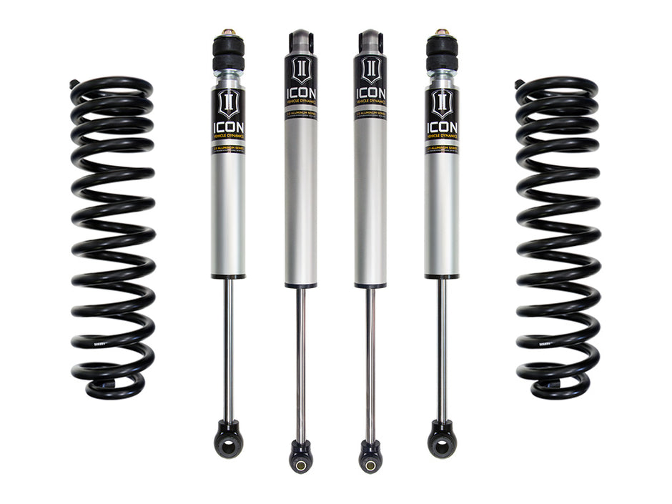 ICON 2023 Ford F-250/F-350 Super Duty 4WD Diesel 2.5" Lift Stage 1 Suspension System