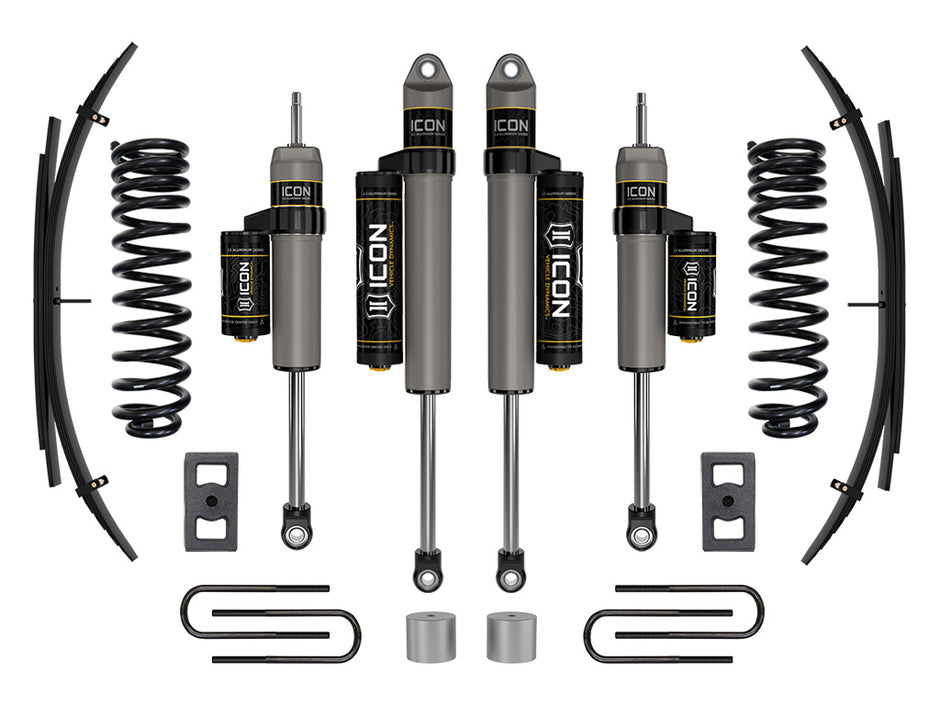 ICON 2023 Ford F-250/F-350 Super Duty 4WD Diesel 2.5" Lift Stage 2 Suspension System W/ Expansion Packs