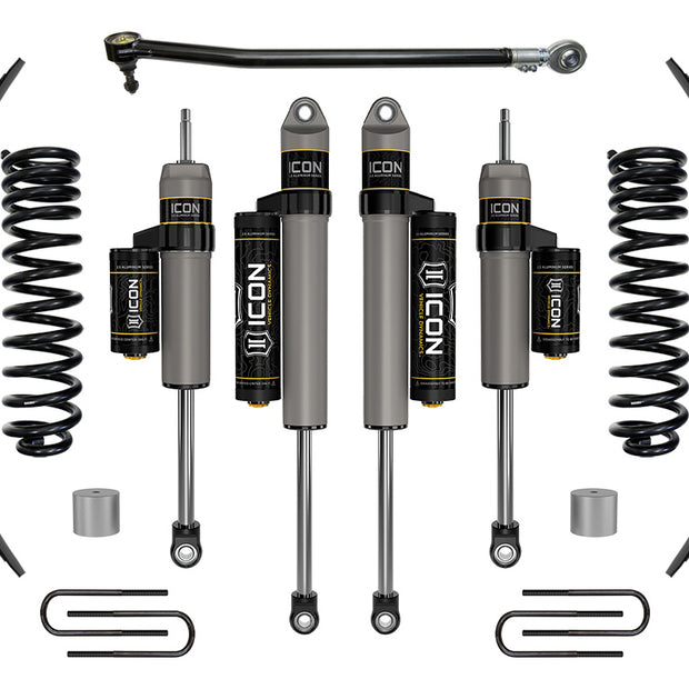 ICON 2023 Ford F-250/F-350 Super Duty 4WD Diesel 2.5" Lift Stage 3 Suspension System W/ Expansion Packs